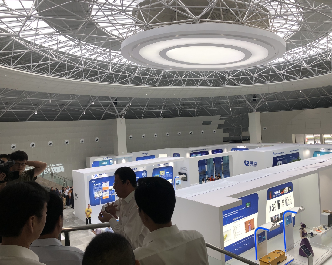 江苏海安机器人展厅